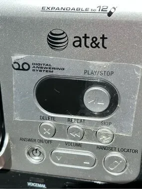at&t | Other | Att Cl82359 Dect Phone Cordless Answering System Works ...